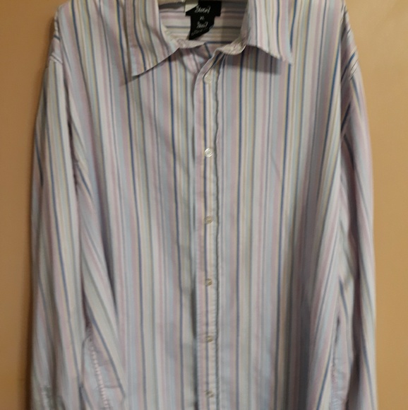 Seven7 flip cuff long sleeve button down XL - Picture 2 of 6